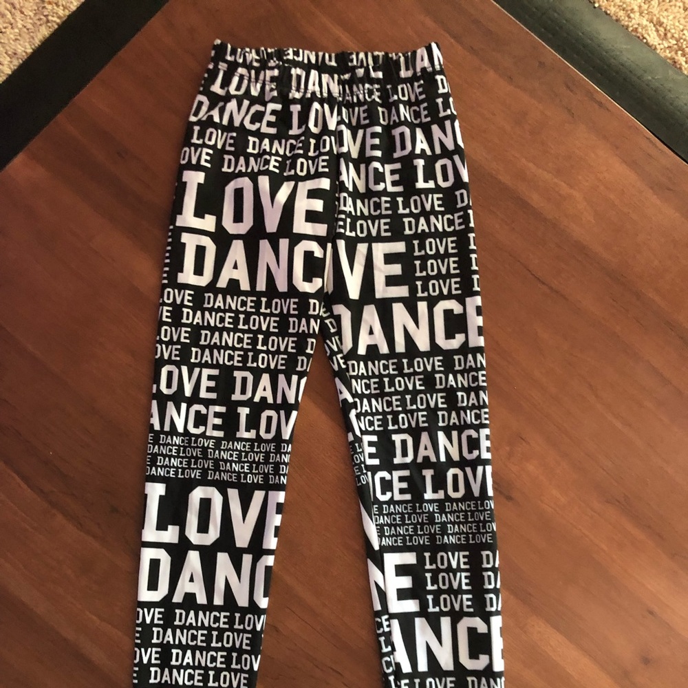 Love Dance practice leggings